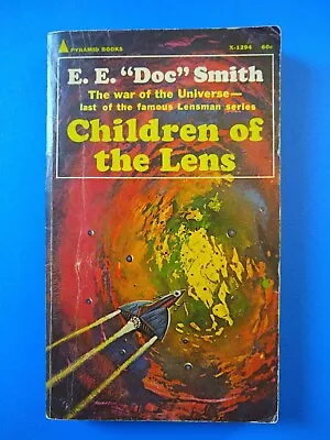 Children Of The Lens By E.E. Doc Smith - Pyramid 1966 Jack Gaughan Cover Art • £4