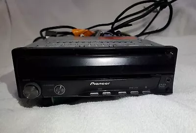 7  Pioneer AVH-P5000DVD In-Dash Flip DVD Multimedia AV Receiver Widescreen Radio • $65