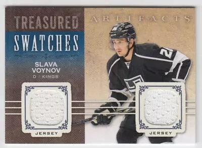 2014-15 Artifacts Treasured Swatches Jerseys Blue #TSSV Slava Voynov C Jersey • $7