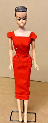 Vintage 1960s Barbie Fashion Queen Midge Doll Mattel Wearing Dress #986 • $20