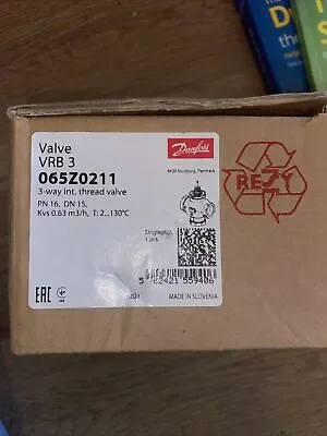 Danfoss 3 Way Int Thread Valve 065z0211 BNIB FREEPOST • £50