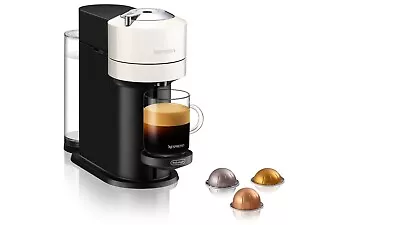 $179 • Buy Nespresso Vertuo Next White Solo Capsule Coffee Machine