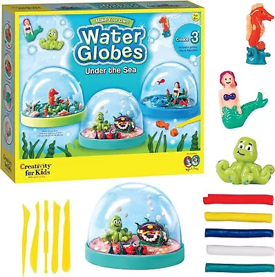 Creativity For Kids Make Your Own Under The Sea Water Globes - 3 Multi  • $27.44