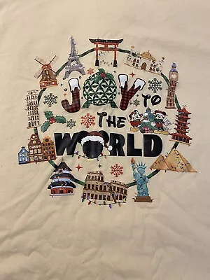 Walt Disney World/Epcot (Christmas Themed) T Shirt 3X Unisex Adult • $10