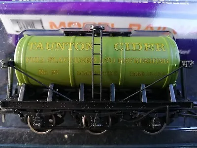 Dapol Limited Edition Wagon BDMRC Taunton Cider Tanker #27 Missing Cert • £24