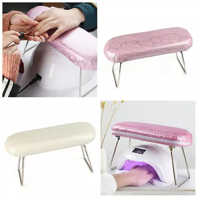 Nail Art Beauty Hand Holder Chair Manicure Cushion Pillow Arm Rest Table Support • £8.62