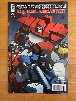 £3.99 • Buy Transformers All Hail Megatron #7 Cover A 2009 IDW Comics 25 Years 