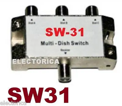 Multi-switch Sw31 Satellite Sw-31 Dish Network Sw21-3 Hd 110 119 129 Sw21x Sw-31 • $12.09
