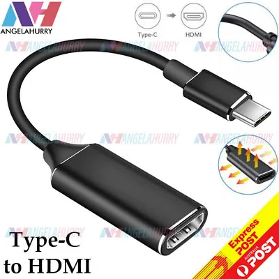 $9.99 • Buy USB Type C To HDMI Graphic Adapter Monitor Display Cable Converter Mac Laptop NE