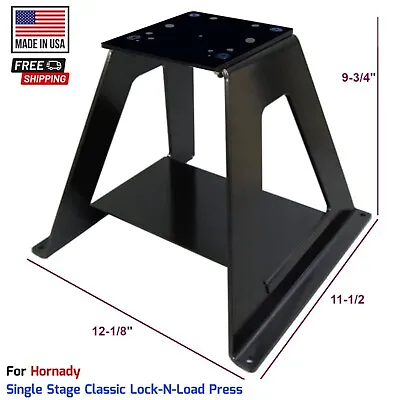 $160.25 • Buy Hornady Single Stage Classic Lock-N-Load Press Riser Bench Mount Reloading Stand