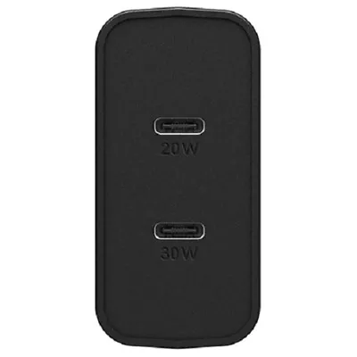 OtterBox 20W & 30W USB-C GaN Dual Port Wall Charger Adapter Plug For Phones BLK • $47