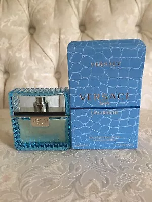 Versace Man Eau Fraiche Eau De Toilette Spray 1.7 Oz./50 Ml ~ No Seal • $32.99