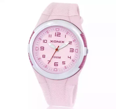 Sports Watch Ladies Girls 100M Water Resistant - Pink (Brand New)  • $49.95