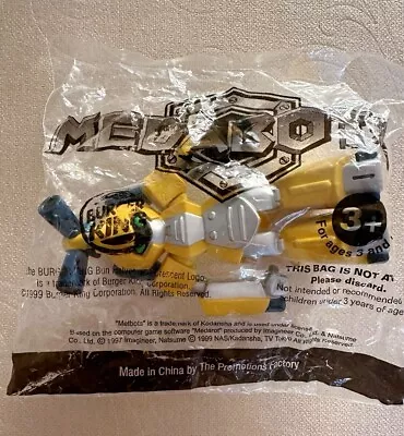 Burger King 1999 Medabots Action Figure RARE - Metabee -Retro Robot - Mech BNIP • $32.61