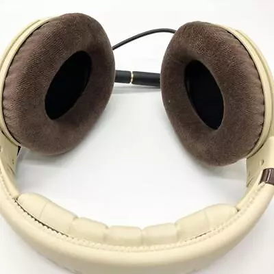 SENNHEISER HD598 Open Type Headphones Ivory Brown Tested • $119.74