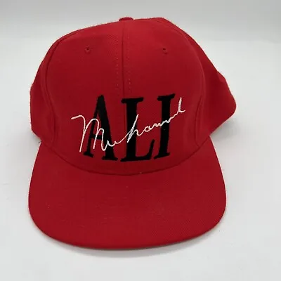 Muhammad Ali Nutmeg Mills Vintage Wool Snapback Cap Hat EUC • $125