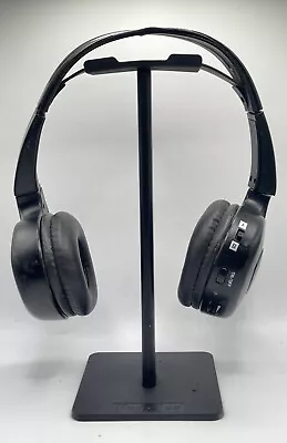 $14 • Buy Audiovox Wireless IR Infrared Stereo Headphones For Car DVD Player - Black