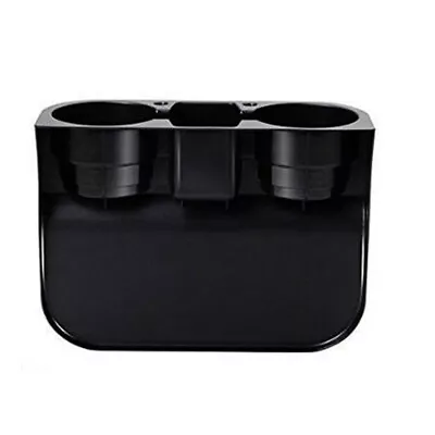 Car Cup Holder Seat Gap Drink Bottle Can Phone Keys Organizer Box Storage Stand • $19.46