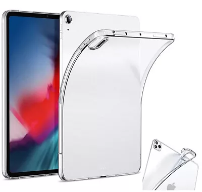 Bumper Case TPU Soft Silicone Gel Clear Cover For Apple IPad PRO 11 -Inch 2021 • £5.99