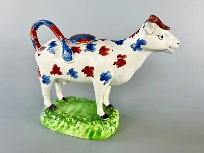 An Early 19thc Cambrian Pottery Cow Creamer C.1820-30 • £195