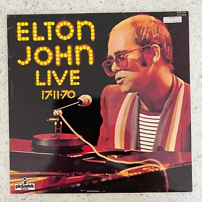 £1.75 • Buy Elton John, Elton John Live 17-11-70 - Rock & Roll, Pop Rock Vinyl LP Record 