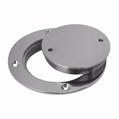 Marine 4  316 Stainless Steel Inspection Deck Plate For Boat • $49.99