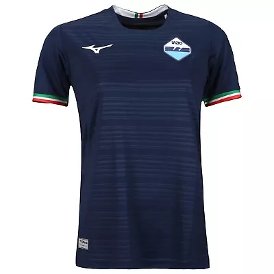 4800/324 MIZUNO Ss Lazio Shirt Away 2023/2024 Race Eagle T-Shirt P2GAAX80 14 • $126.83