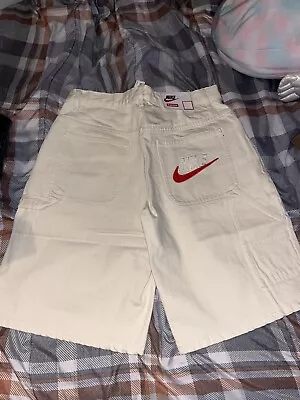 Supreme Nike Denim Shorts Natural SS24 Size 30 NEW IN HAND • $210