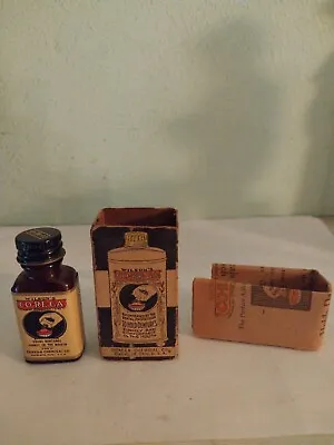 Wilson's Co-Re-Ga Vintage Denture Adhesive Sample Bottle Corega Chemical • $11.99