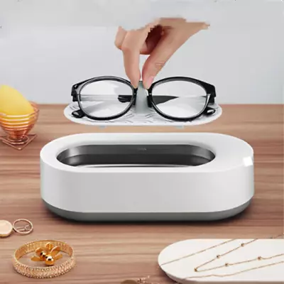 Ultrasonic Cleaner Sonic Wave Tank Glasses Watch Jewellery Cleaning Machine NEW • $23.28