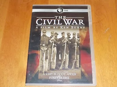 $7.95 • Buy THE CIVIL WAR PBS History Classic TV Mini-Series Ken Burns DISC 2 ONLY DVD