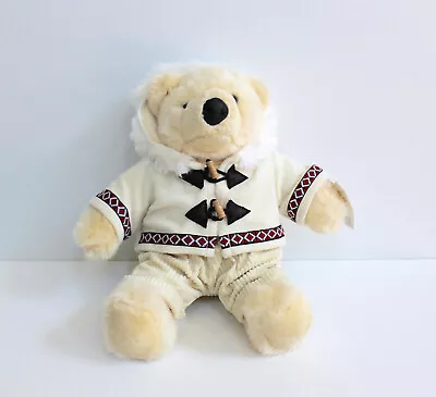 Merry Bright Cream Bear Dressed Pal Plush Stuffed Animal 15  • $13.50