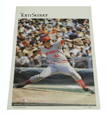 1978 Sports Illustrated Poster Tom Seaver Measures 24  X 36  • $26.99