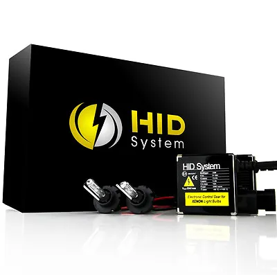 35W HID Conversion Kit H1 H3 H7 H11 9006 5000K 6000k Xenon Light & Slim Ballasts • $25.98