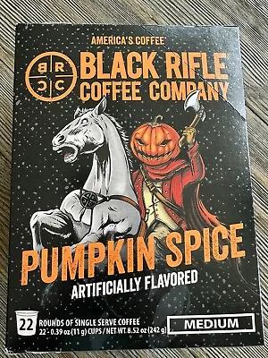 Black Rifle Coffee Company Pumpkin Spice Medium 22 K-Cups Pods & FREE SHIPPING • $15