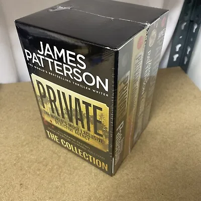 James Patterson Private The Collection: 4 Book Box Set New Sealed • $29.02