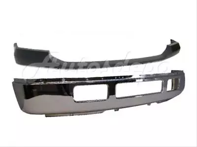 $597.51 • Buy For 05-07 FORD SUPER DUTY F250 F350 FRONT BUMPER UP PAD BLACK BAR CHR W/O FLARE