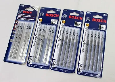 BOSCH T345X Progressor For Wood W/ Nails T-Shank Jig Saw Blades Lot Of 4 NEW • $36.96