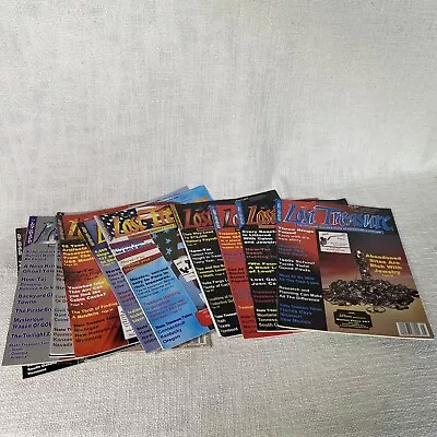 Lot Of 12 Lost Treasure Magazines 2002 Set Good-VG Condition Metal Detecting • $22