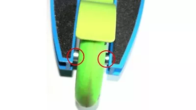 £3.50 • Buy 2 X Outer Spacers For Rear Wheel Axle To Fit Stunt Push Scooters Micro Mx Trixx