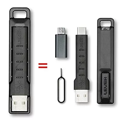 Cablekit Keychain Usb C Cable Kit For Android Phones Includes Micro Usb Adapter  • $25.79