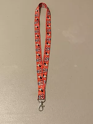 Disney Lanyard MINNIE MOUSE Red Bow - Great For Pin Trading - ID/ Holder NEW • $8.50