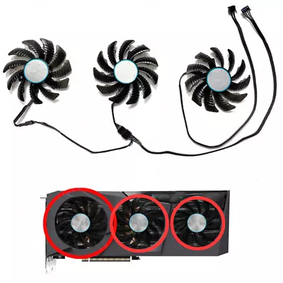 Graphics Card Cooling Fan Video Card Cooler Fan For GIGABYTE RTX 3070 8GB EAGLE • $10.43