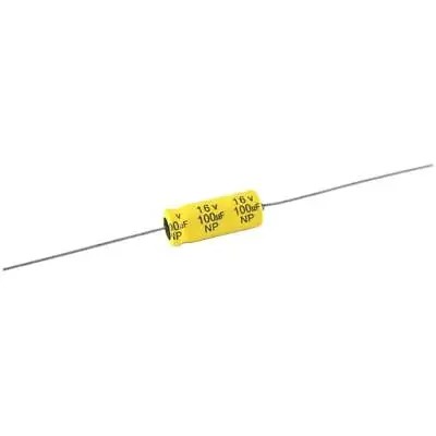 NTE Electronics NPA10M63 Capacitor Non Polarized Aluminum Electrolytic 10uf 63V  • $5.53