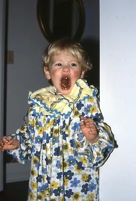 H091_35mm Slides 1980 Halloween Costume Child Clown Group Of 2 • $4.99