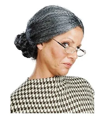 Mrs Claus Wig - Susan B. Anthony - Old Lady - Costume Accessory - Adult Teen • $19.99