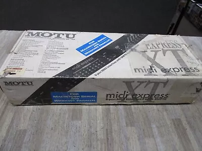 Motu MIDI Express 128 8x8 USB MIDI Interface BARELY USED.  • $178.99