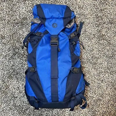 Marmot Aspen 35 L Hiking Camping Backpack Daypack  Internal Frame Blue Gray • $49.99