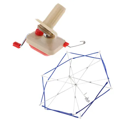 Yarn  Winder & Umbrella  Hand Operated For Wool String Fiber • £23.15