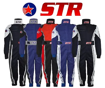 STR Youth / Kids SFI 3.2A/1 Approved Race Suit / Overalls Fire Resistant Oval • £138